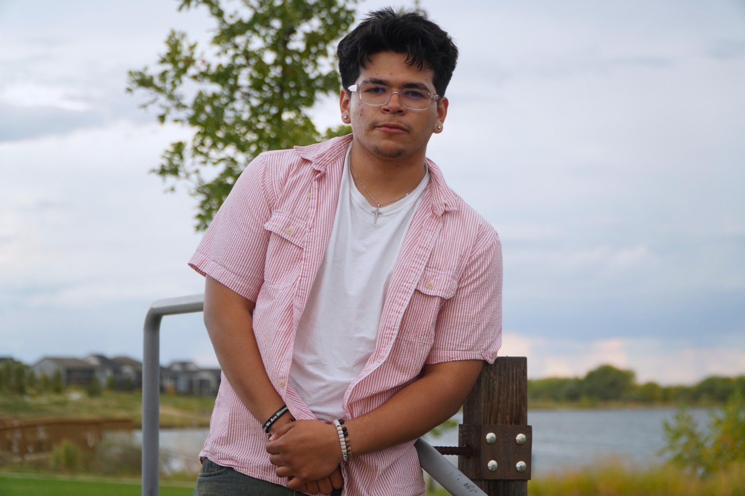 Senior portrait of Raul