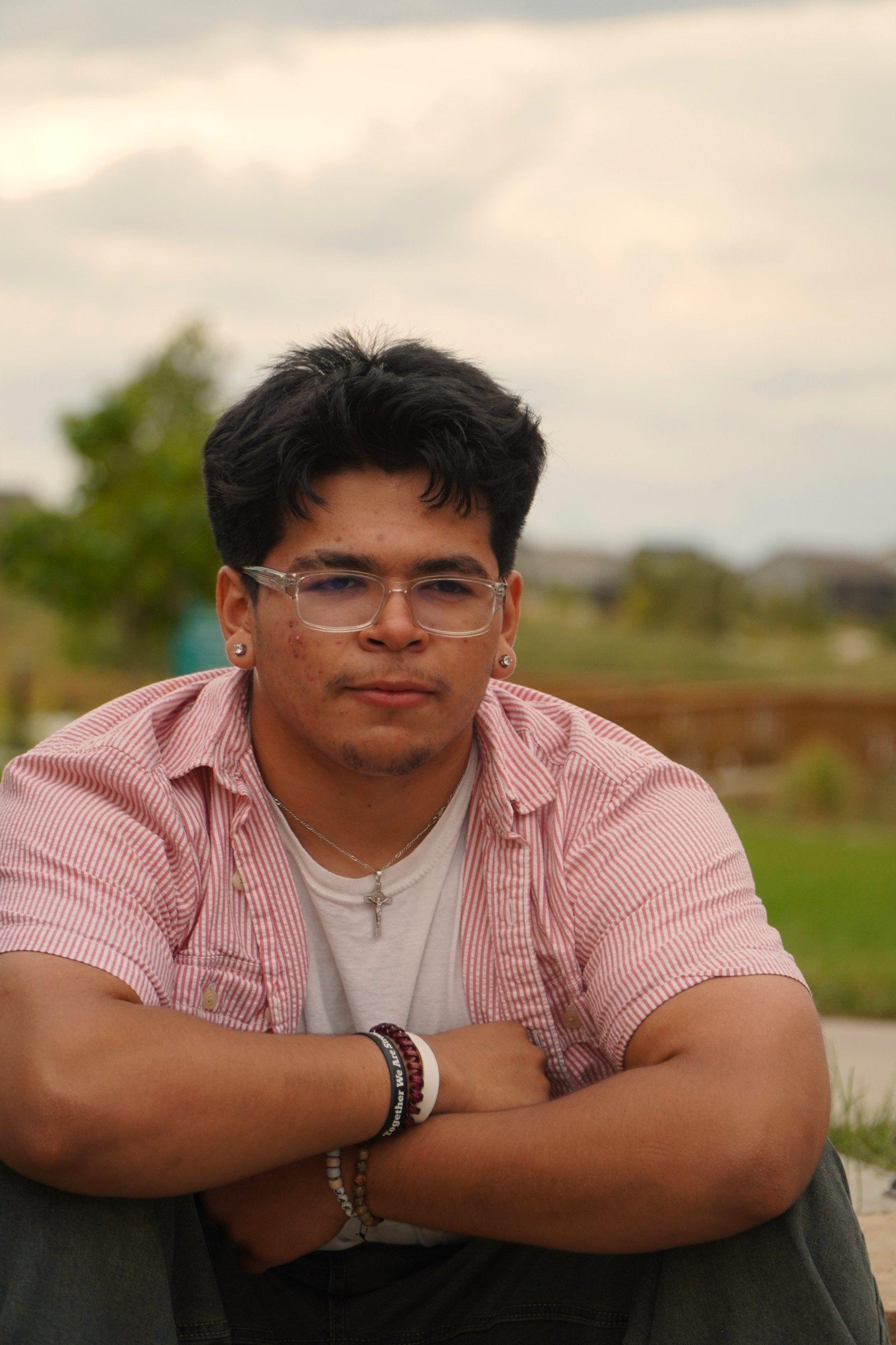 Senior portrait of Raul