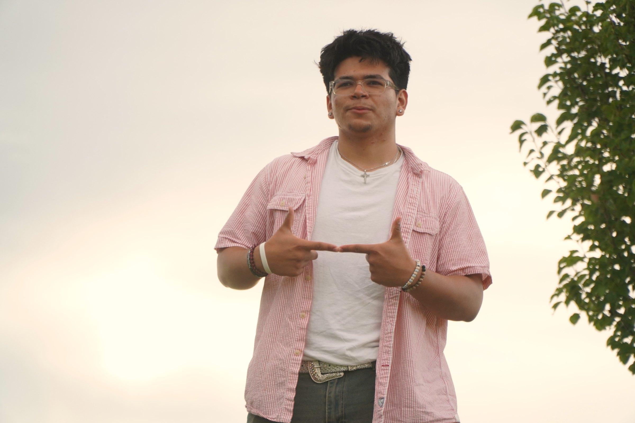 Senior portrait of Raul