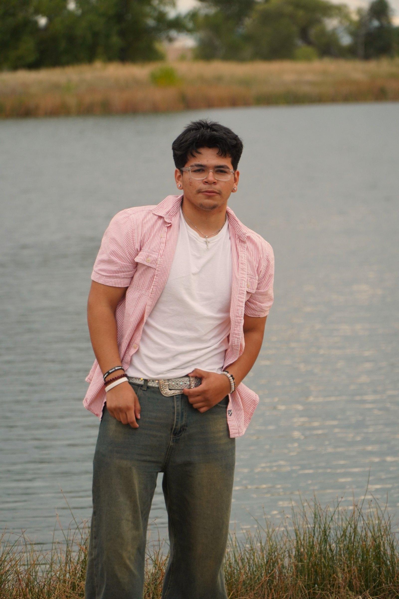 Senior portrait of Raul