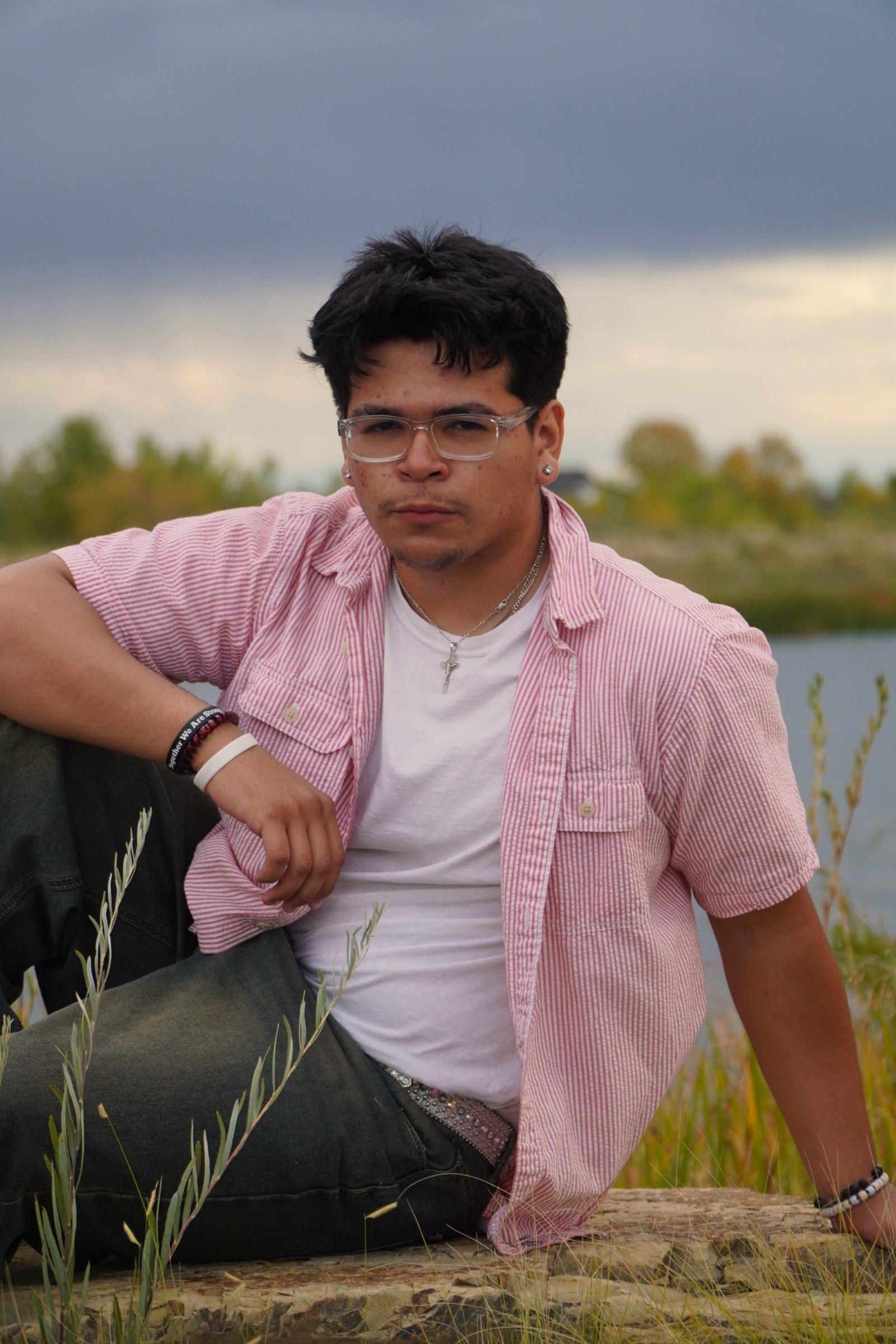 Senior portrait of Raul