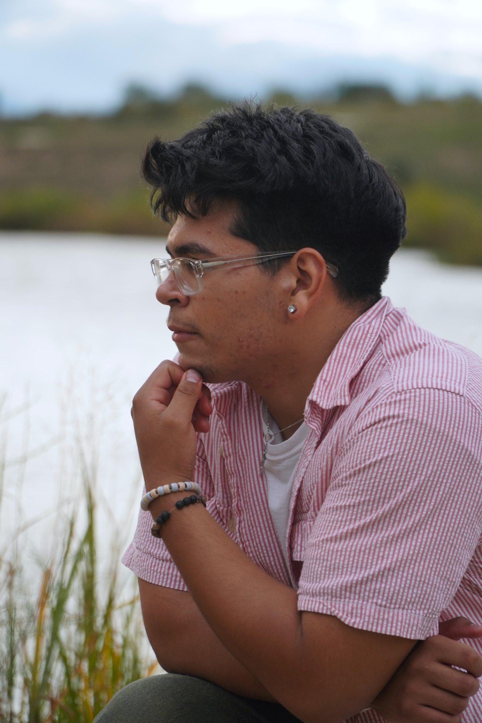 Senior portrait of Raul