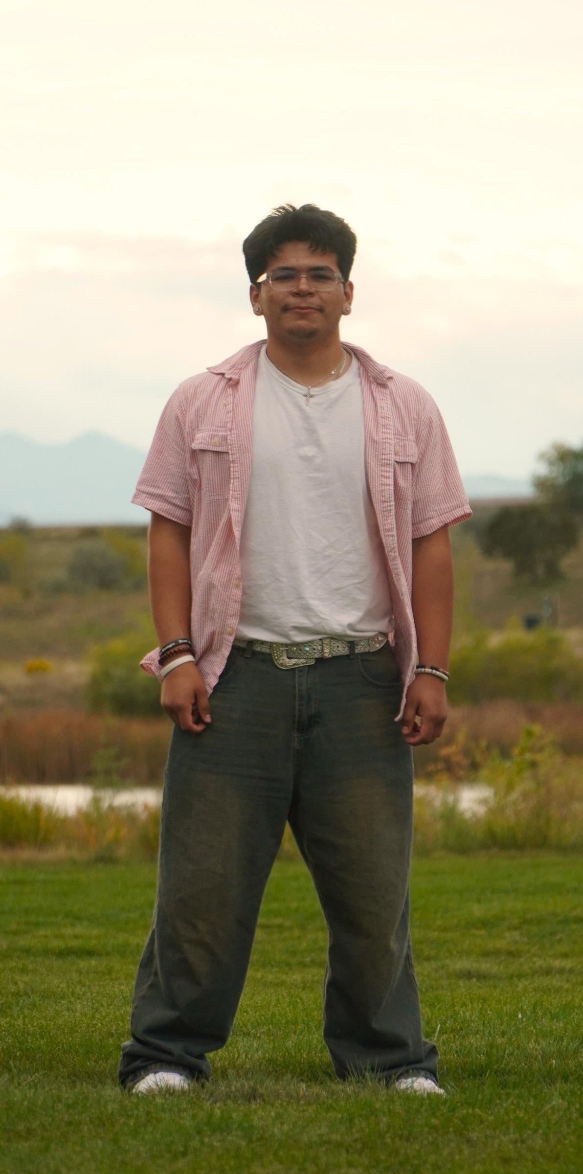 Senior portrait of Raul