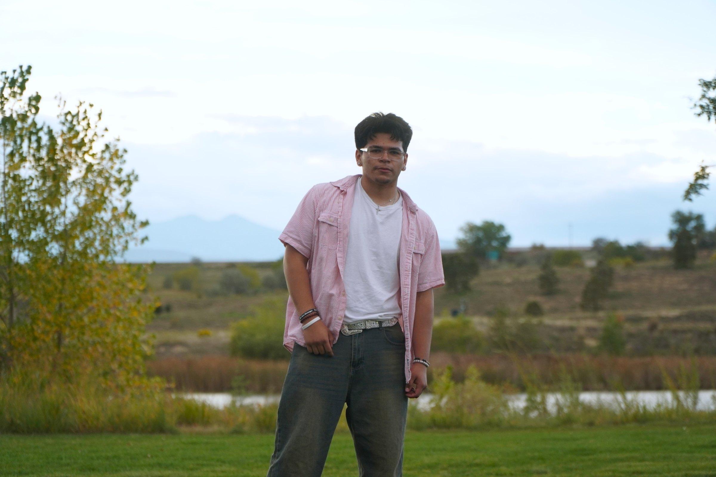 Senior portrait of Raul