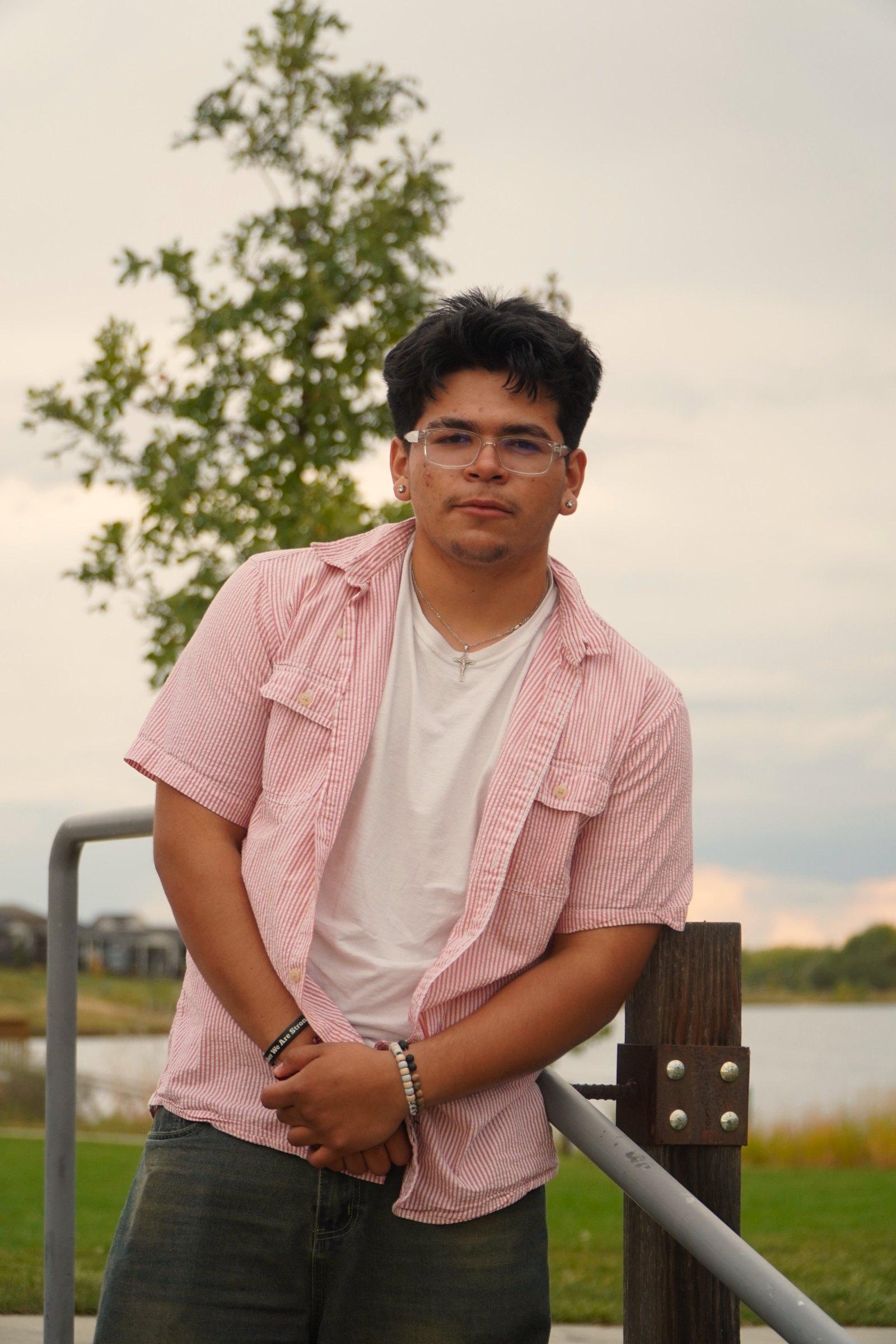 Senior portrait of Raul