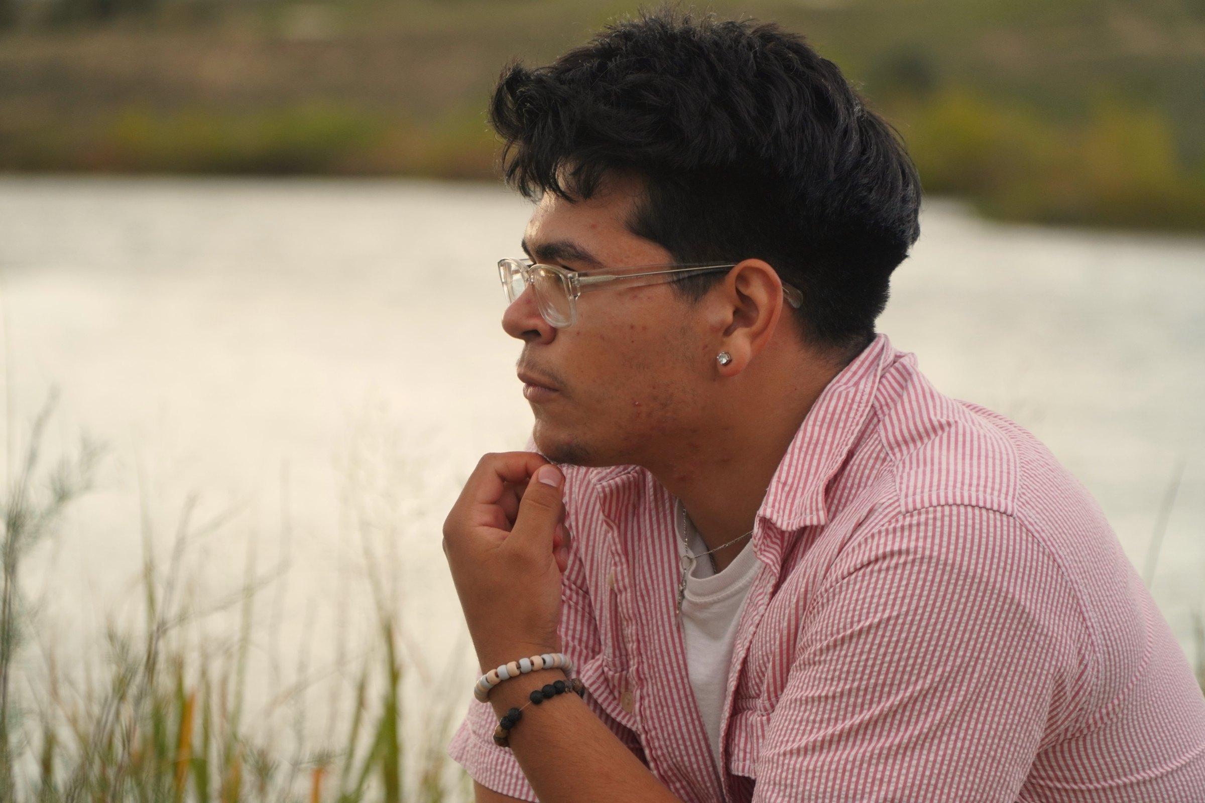 Senior portrait of Raul